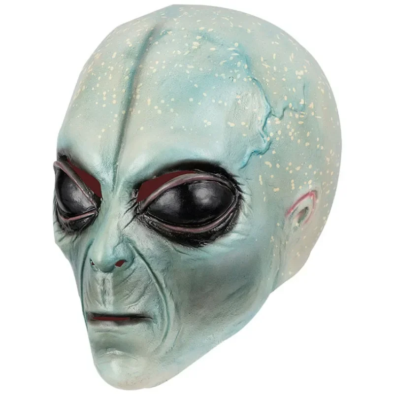 Masque facial complet en Latex pour hommes, femmes et adultes, accessoires de Cosplay pour fête d'halloween, masques de monstre extraterrestres, cadeaux