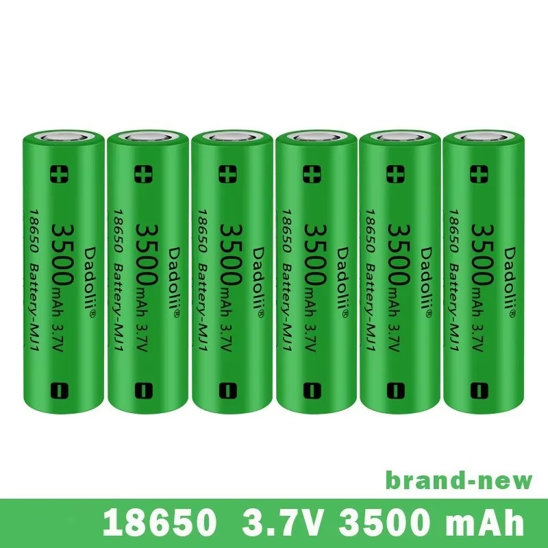 18650 Lithium-Ion Battery 3500mAh 3.7V Rechargeable High Capacity - Fast Charging for Flashlights/Toys, 1000+ Cycles Long Lifesp