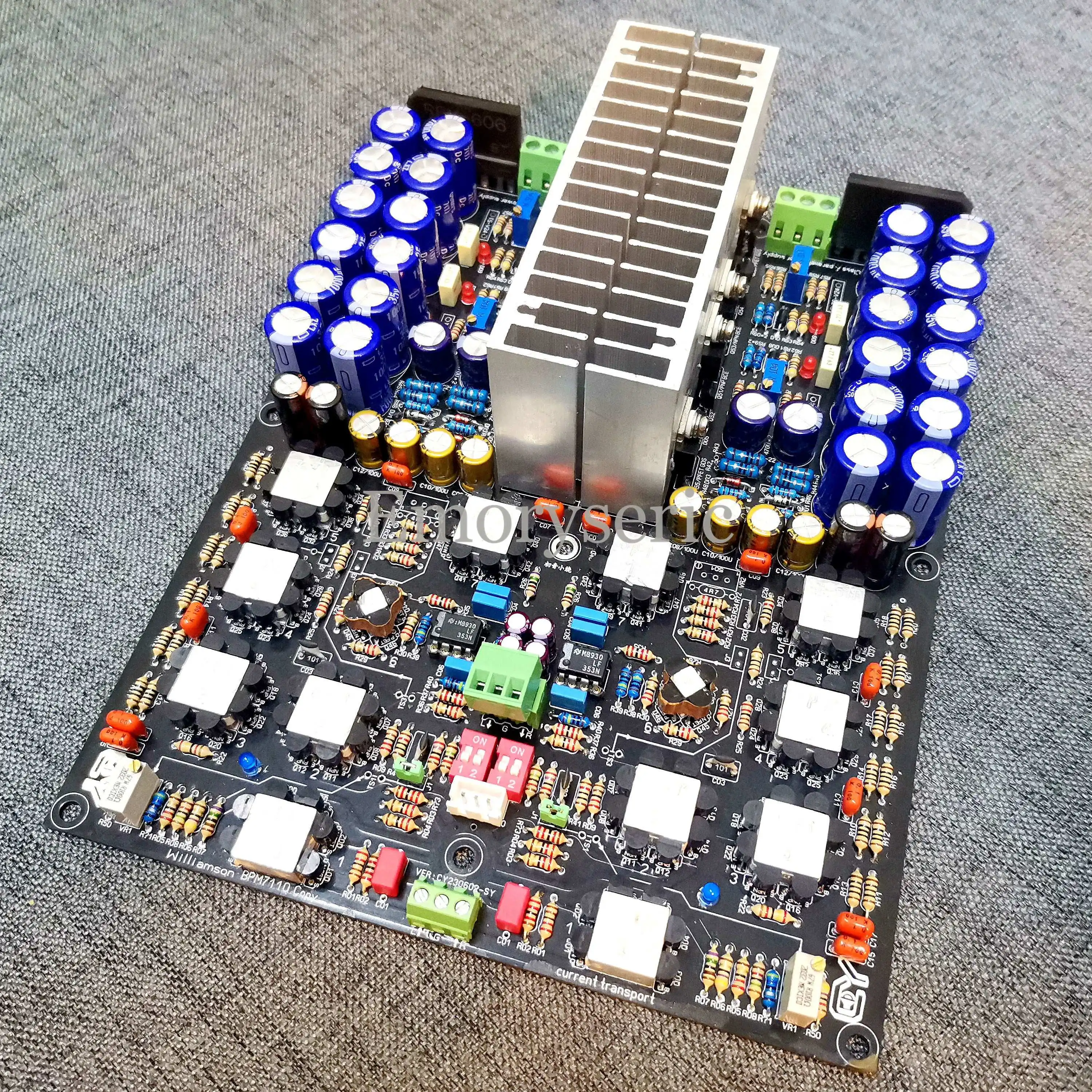 

Diamond Differential Current Mode Preamp & Headphone Amp Kit, Wilson Current Mirror Architecture, High-End DIY Audio