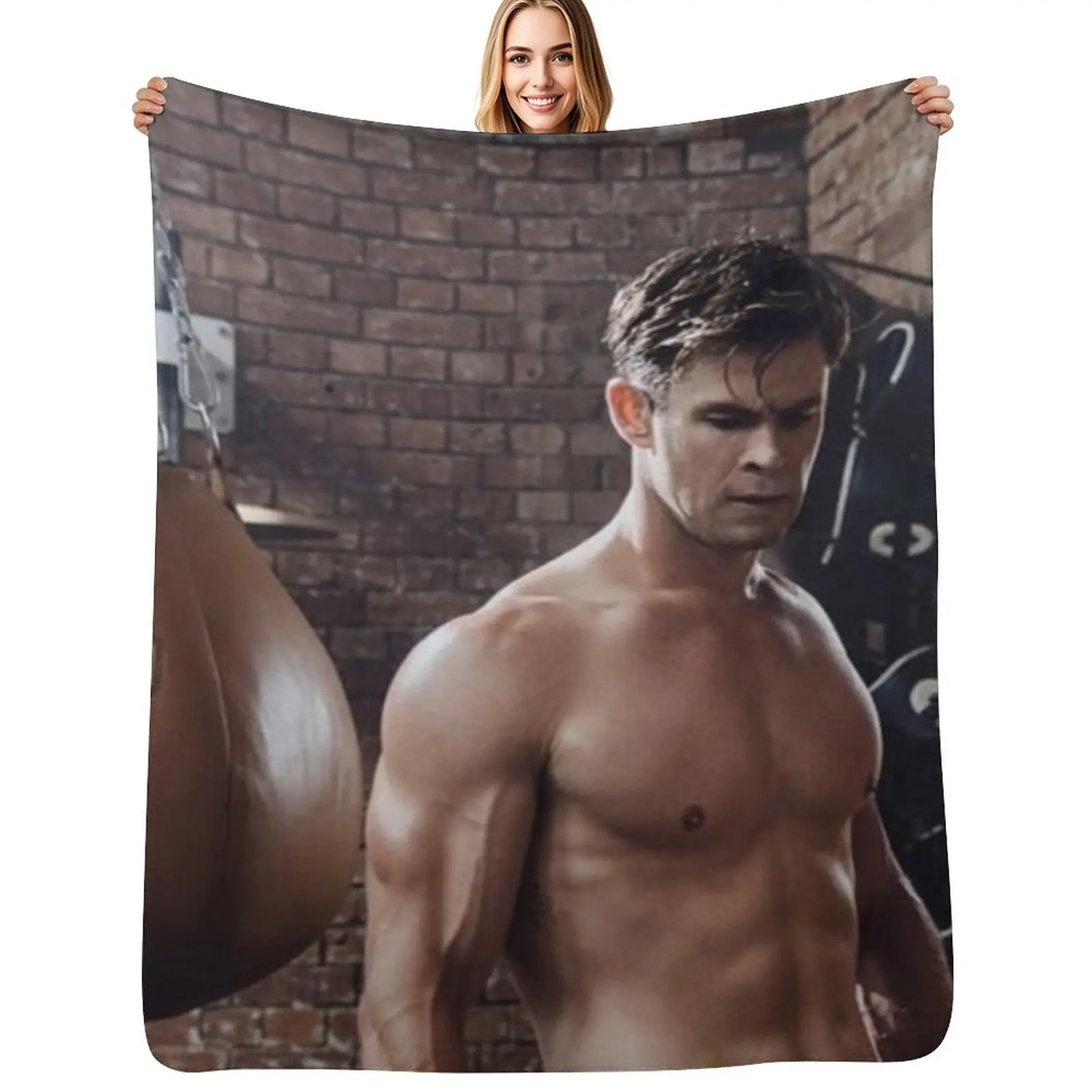 Chris Hemsworth Throw Blanket Versatile Cozy Throw Blanket for All Occasions
