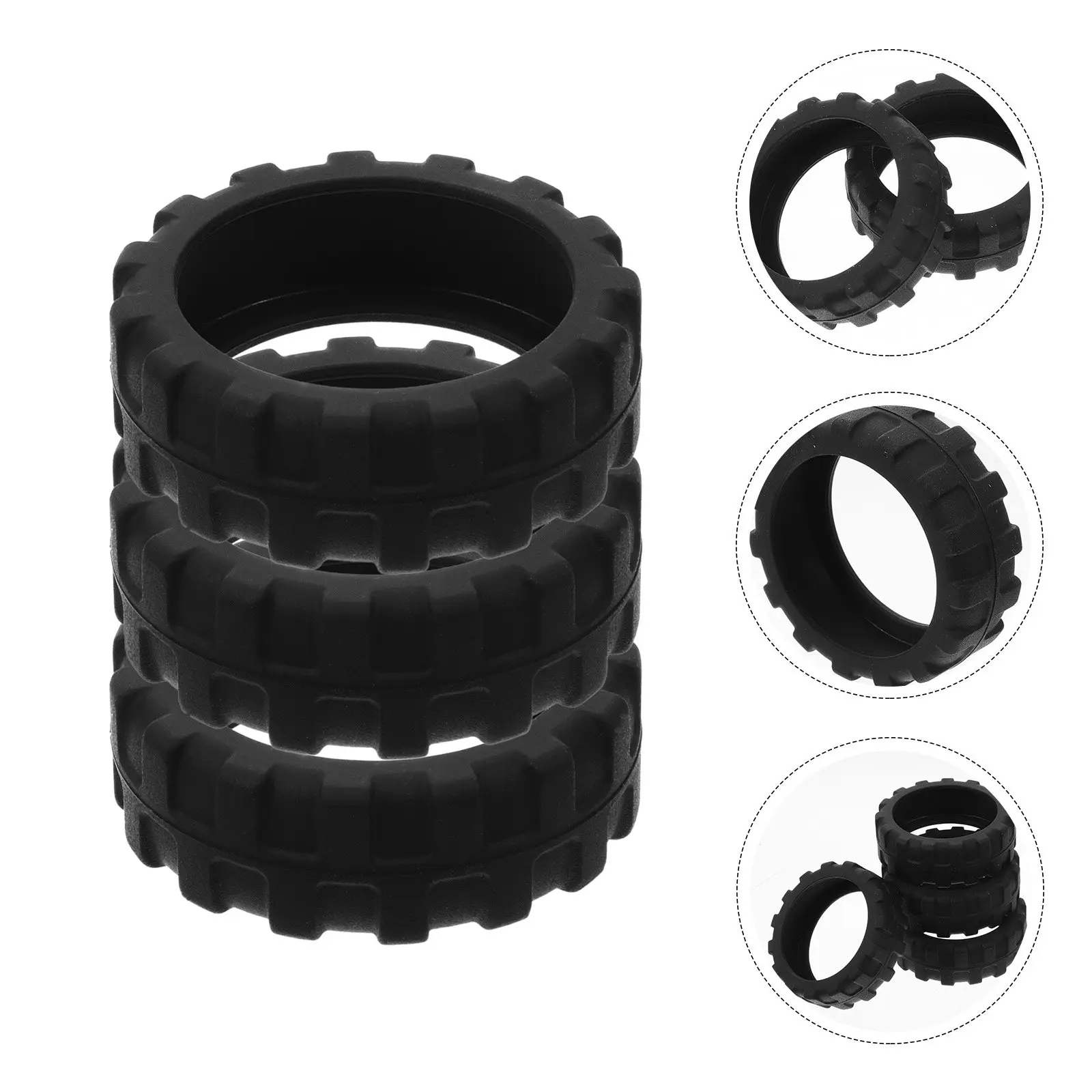 

Набор из 8 силиконовых накладок на колеса чемоданов, защита для ножек багажа для твердых полов, снижение шума, защита от царапин, многоразовые