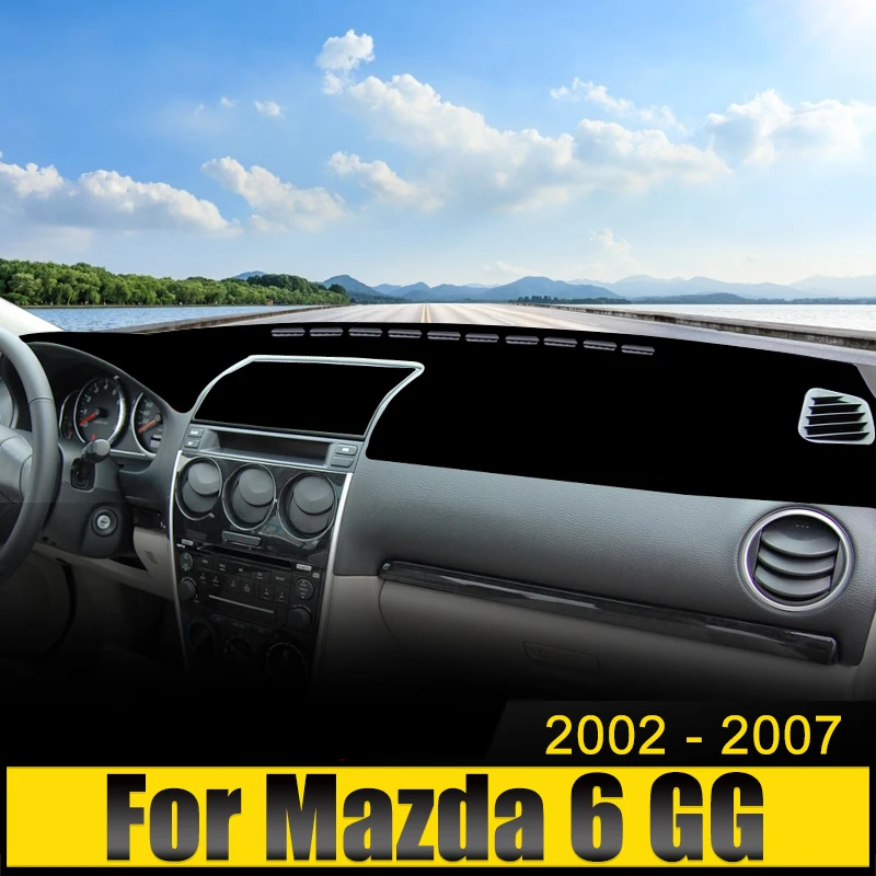 

Car Dashboard Cover Avoid Light Pad Sun Shade Case Anti-UV Carpets Non-Slip Mats For Mazda 6 GG 2002 2003 2004 2005 2006 2007