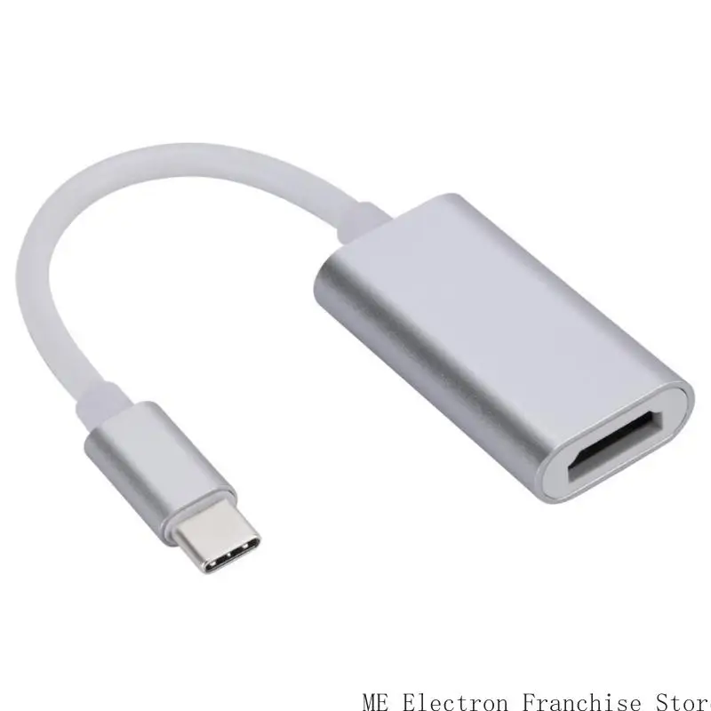 Adaptador T5ea Tipo C para HDTV 4K USB C Male para HDTV Conversores femininos 4K@30Hz