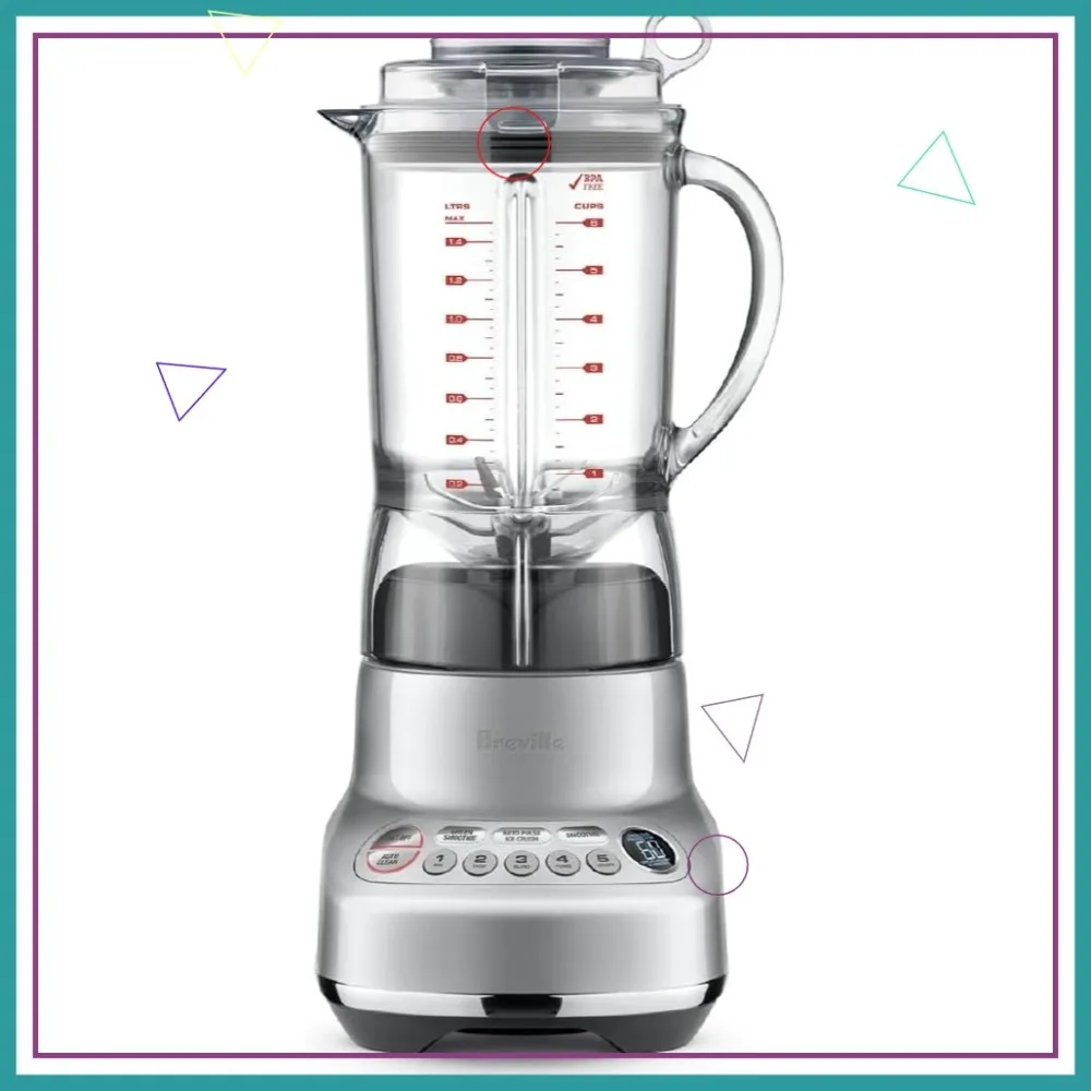

Fresh and Furious Blender in Silver - High-Speed Blending for Smoothies, Soups, and More
