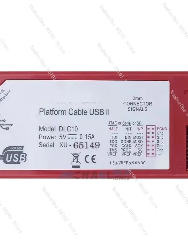 

DLC10G Platform Cable USB JTAG Programmer Downloader for Xilinx FPGA HW USB II G