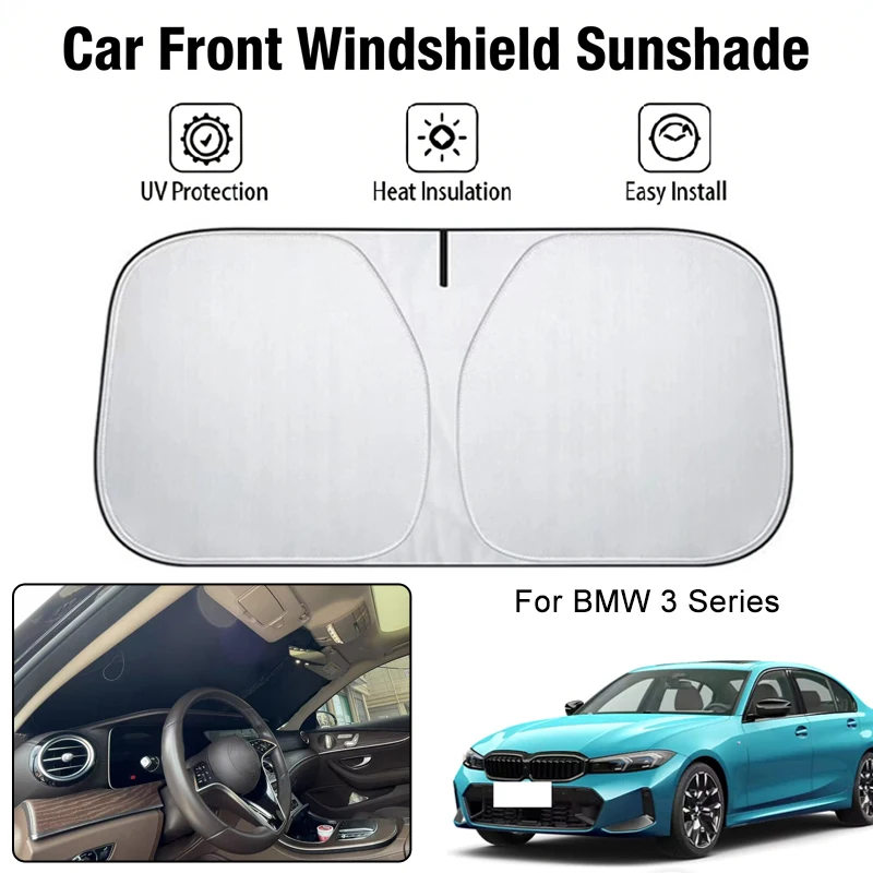

Car Front Windshield Sunshade Cover For BMW 3 Series UV Block Heat Insulation Auto Interior Sun Protection Accessories