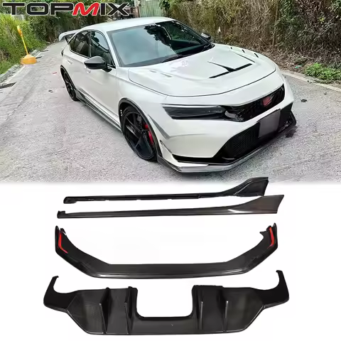 For Honda 2022 Civic Type-R FL5 Sport Carbon Fiber Front Lip &amp; Body Kit