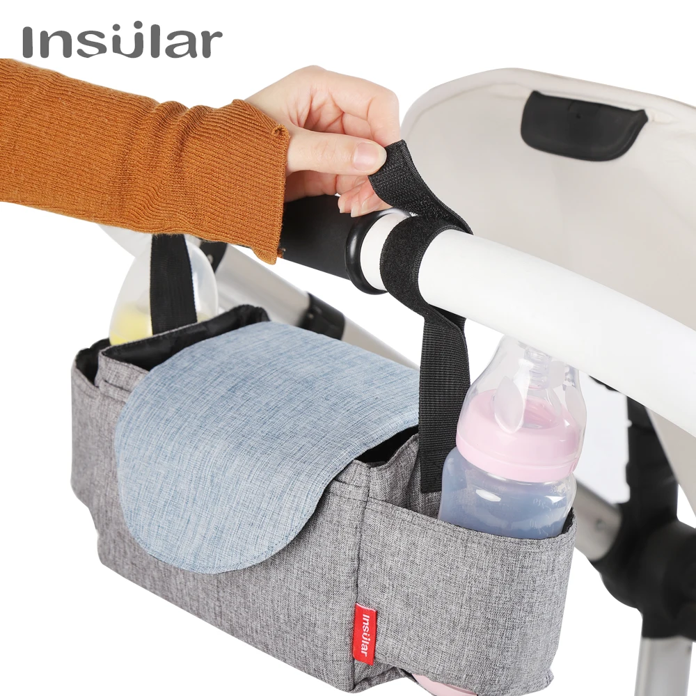 New Baby Diaper Bag Nappy Stroller Bags Stroller Organizer Mummy Travel Diaper Bags Hanging Carriage Pram Buggy Cart Bottle Bags