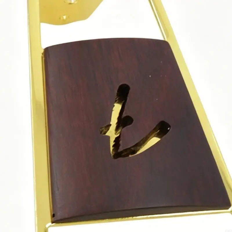 4 Saiten E-Gitarre Bass Trapez Saitenhalter Brücke Palisander Inlay Archtop Gitarre Saitenhalter Einfach zu installieren – Detail 10