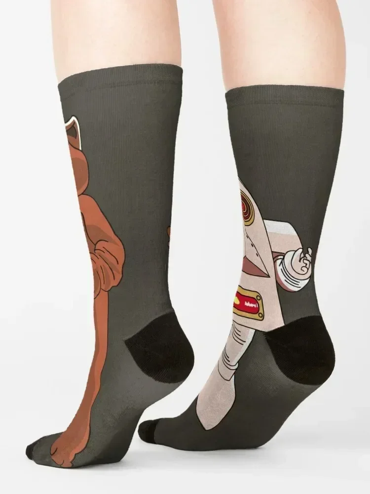 روبوت الدب الحديث تظهر الجوارب الأزهار الرجال أحذية المشي لمسافات طويلة الثلوج الجوارب النساء الرجال