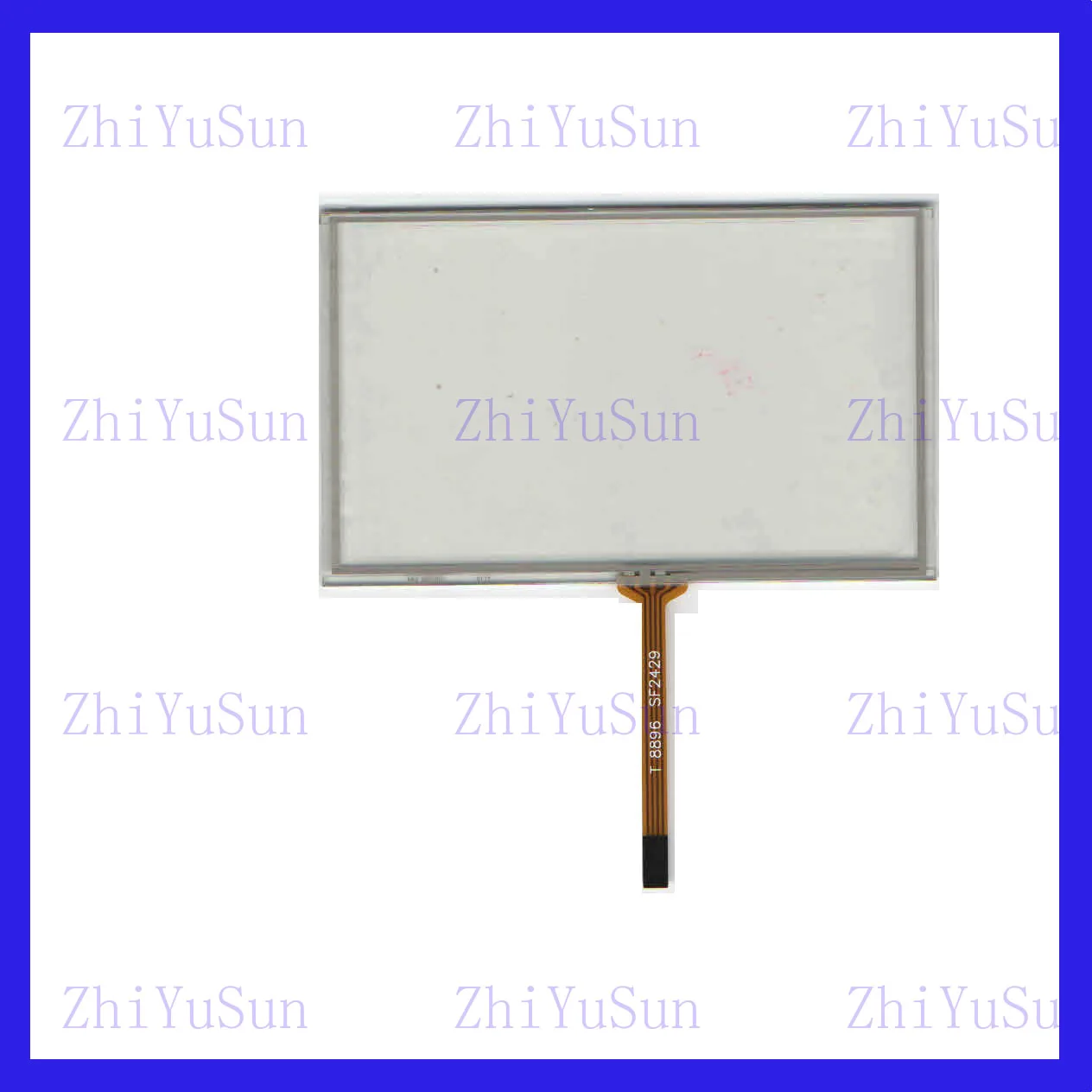 

HR4 8896S01 industrial touch handwriting external screen glass four wire resistor HR48896S01