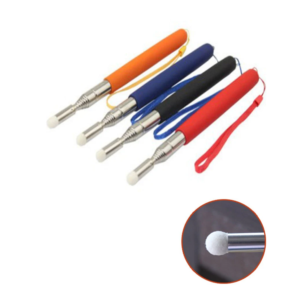 

3 Pcs Pointer Pen Hand Extendable Teaching Telescopic Retractable Stainless Steel Teachers Presenter Classroom