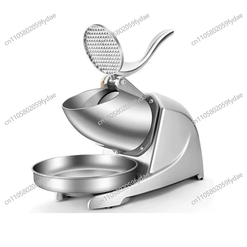 Ice Shaver Machine for Street Vendors: Shaved Ice, Ice Pops, and Soft-Serve Ice Cream Machine - Compact Home Use