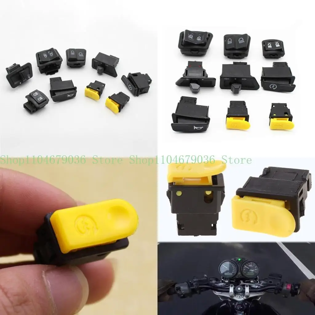 

652f для Roketa Maui MC-08-50 GY6 50 80CC Стартер-переключатель Scooter Кнопка начала Taotao Funny Gtr 50 2 PIN