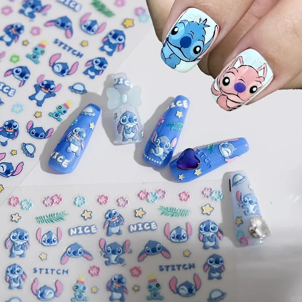 Stickes de Stitch para Uñas: La Solución Perfecta Para un Diseño de Uñas Único y Fácil en Minutos