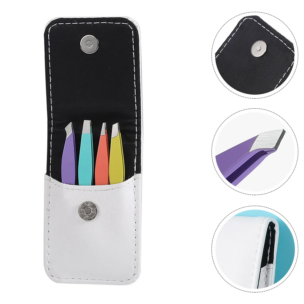 1 セット眉毛ピンセットステンレス鋼精密脱毛ツールポータブル美容眉クリップ眉毛グルーミングツールメイク