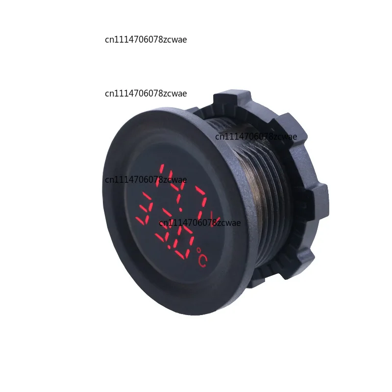 Universal modified temperature and voltmeter Automobile motorcycle Voltage test Digital display Voltage measurement Two bits