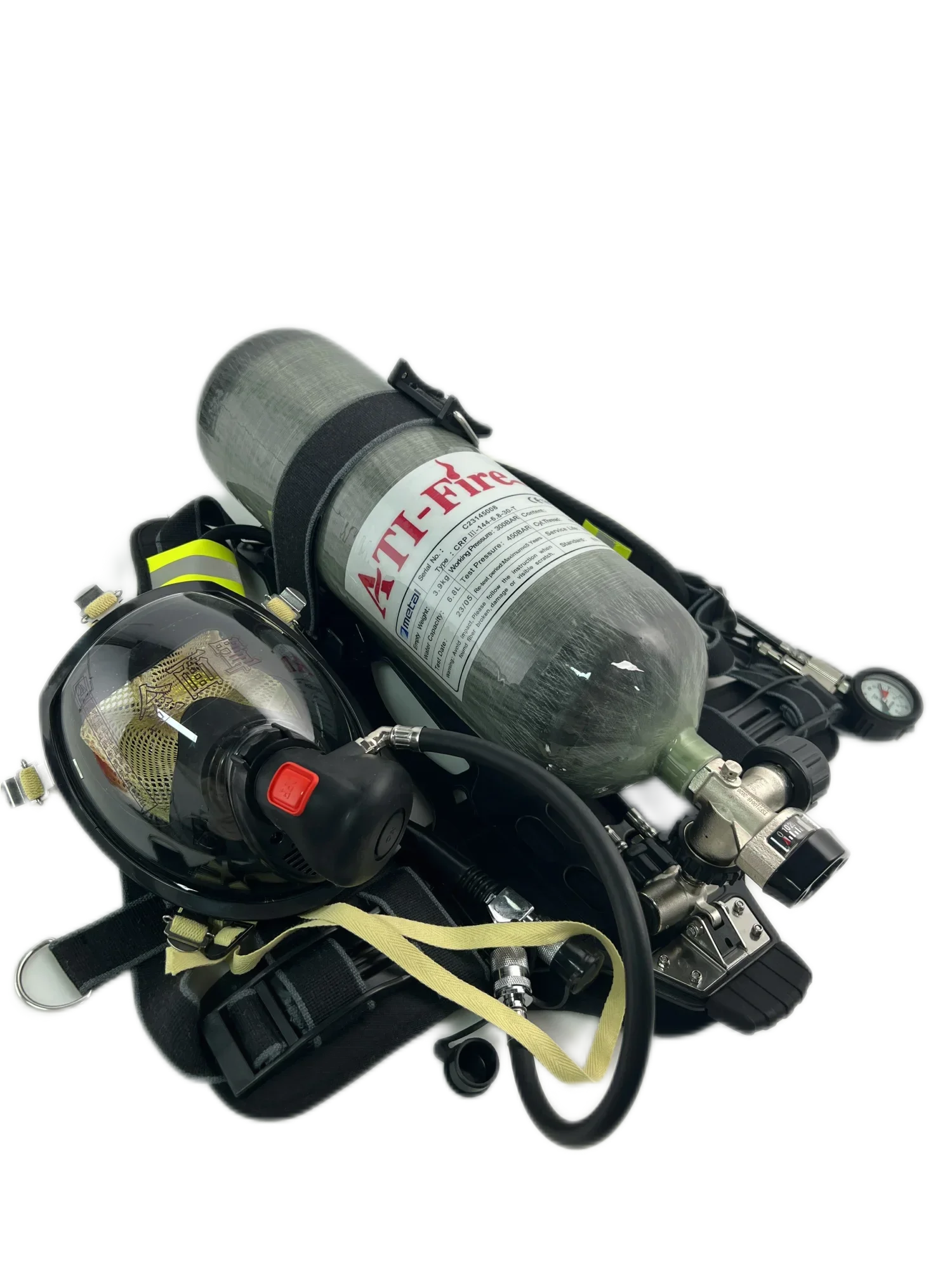 معدات رجل الإطفاء فريق محترف نو هيرل لمكافحة الحرائق في حالات الطوارئ SCBA