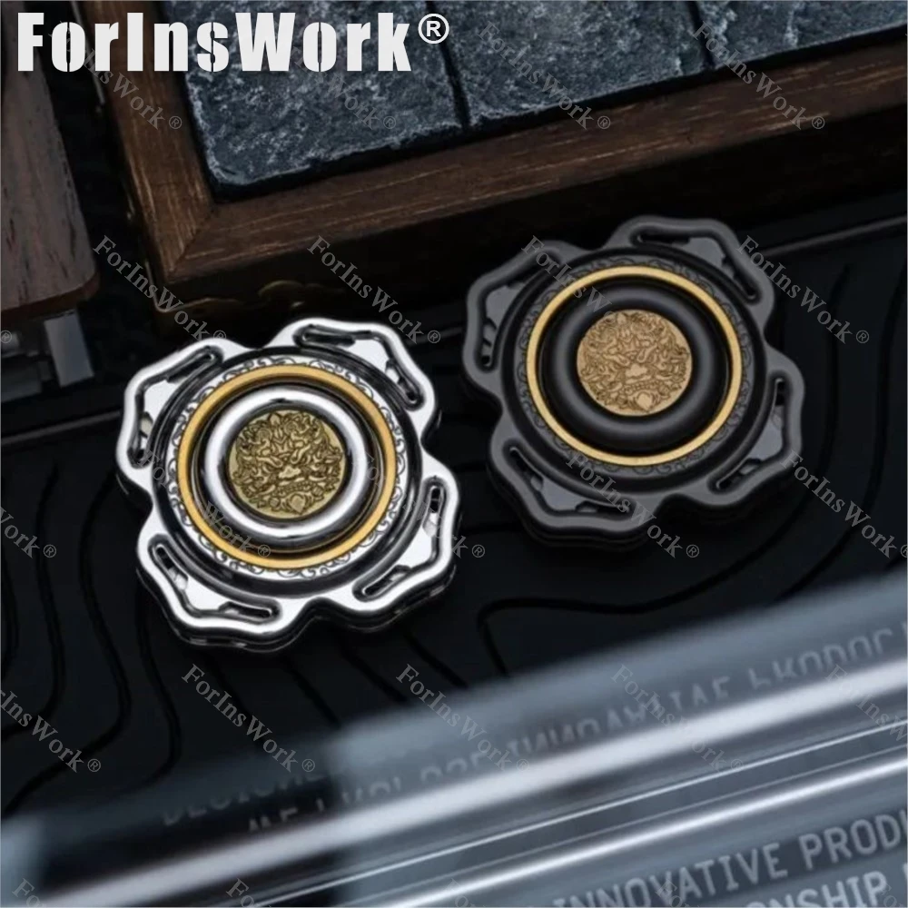 JCJ EDC toupie magnétique à bras ouvert jouets sensoriels Spinner à main EDC Fidget jouet Fidget Spinner métal