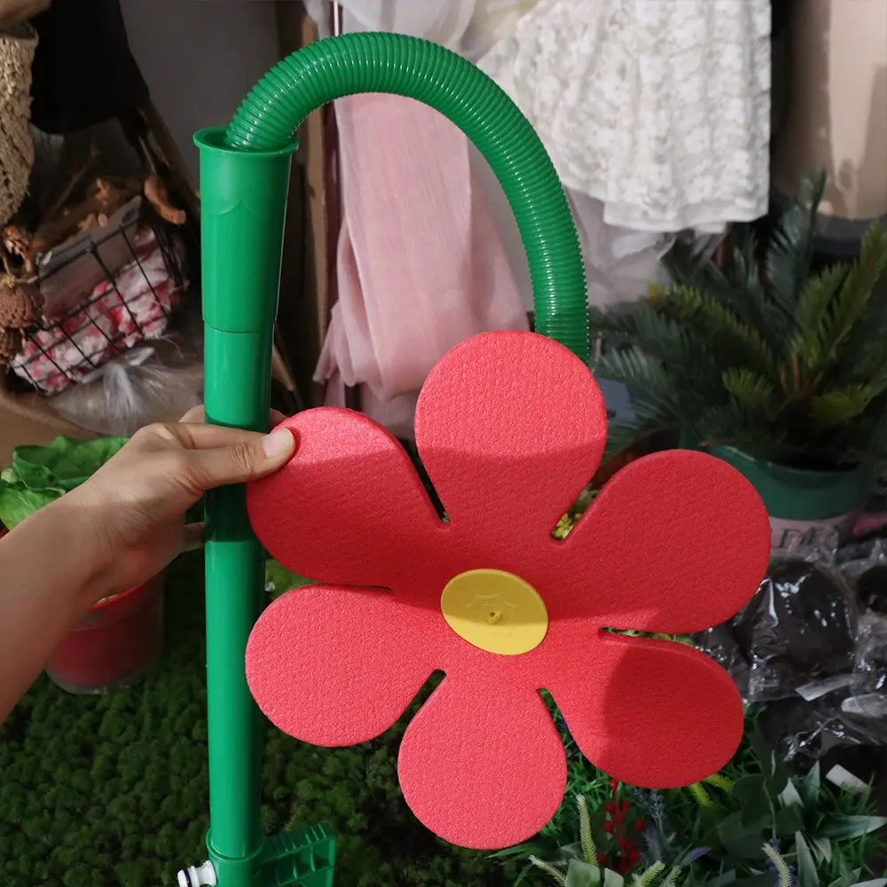 Flower Shape Crazy Spin Sprinkler 720 Rotating Unique Dancing Daisy Sprinklers Funny Creative Water Spray Yard Lawn Watering