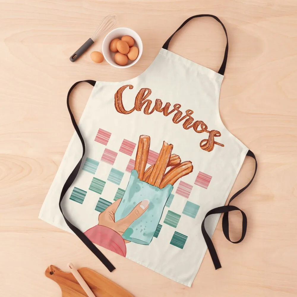 Aesthetic churros Apron beauty master For Kitchen Kitchen For Men Cooking Apron