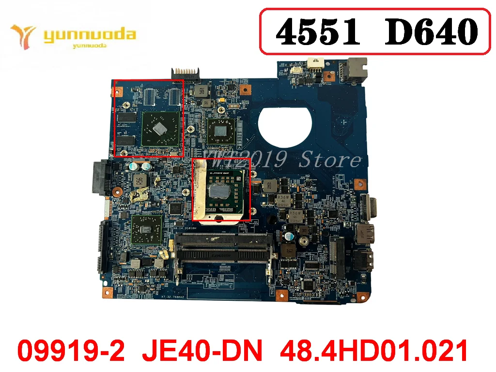 

09919-2 JE40-DN 48.4HD01.021 For Acer ASPIRE 4551 4551G 425D640 D440 D640D D640G Laptop motherboard 100% tested