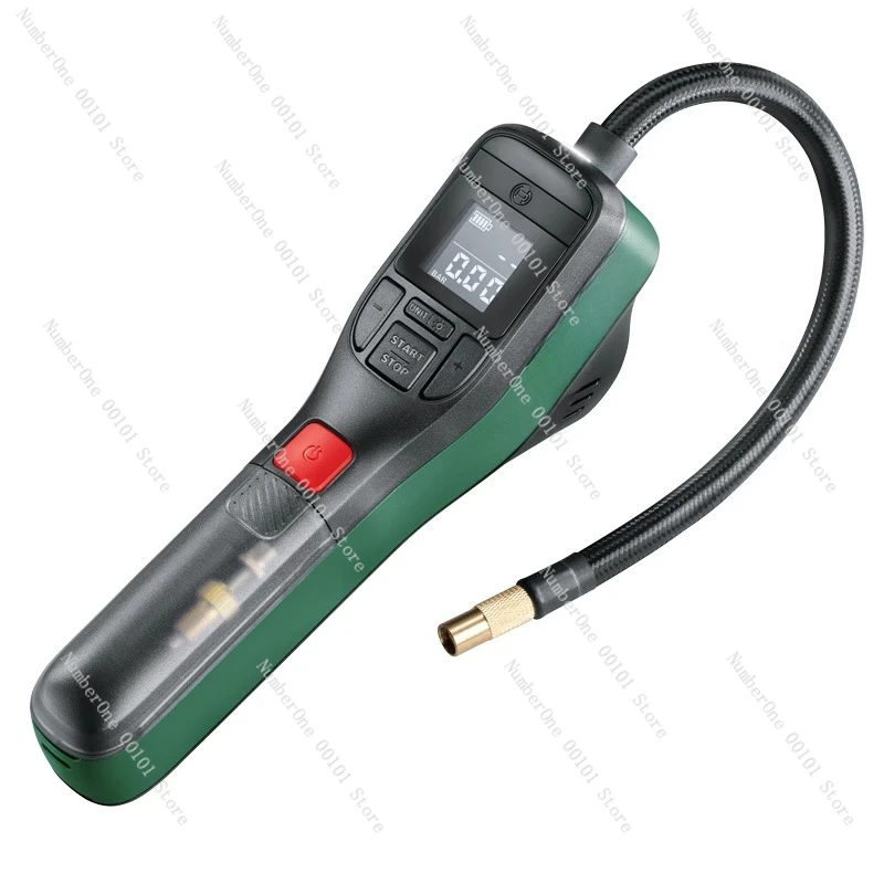

Multifunctional Lithium Battery Tire Pump - Wireless Portable High-Pressure Digital Display for Car and Motorcycle