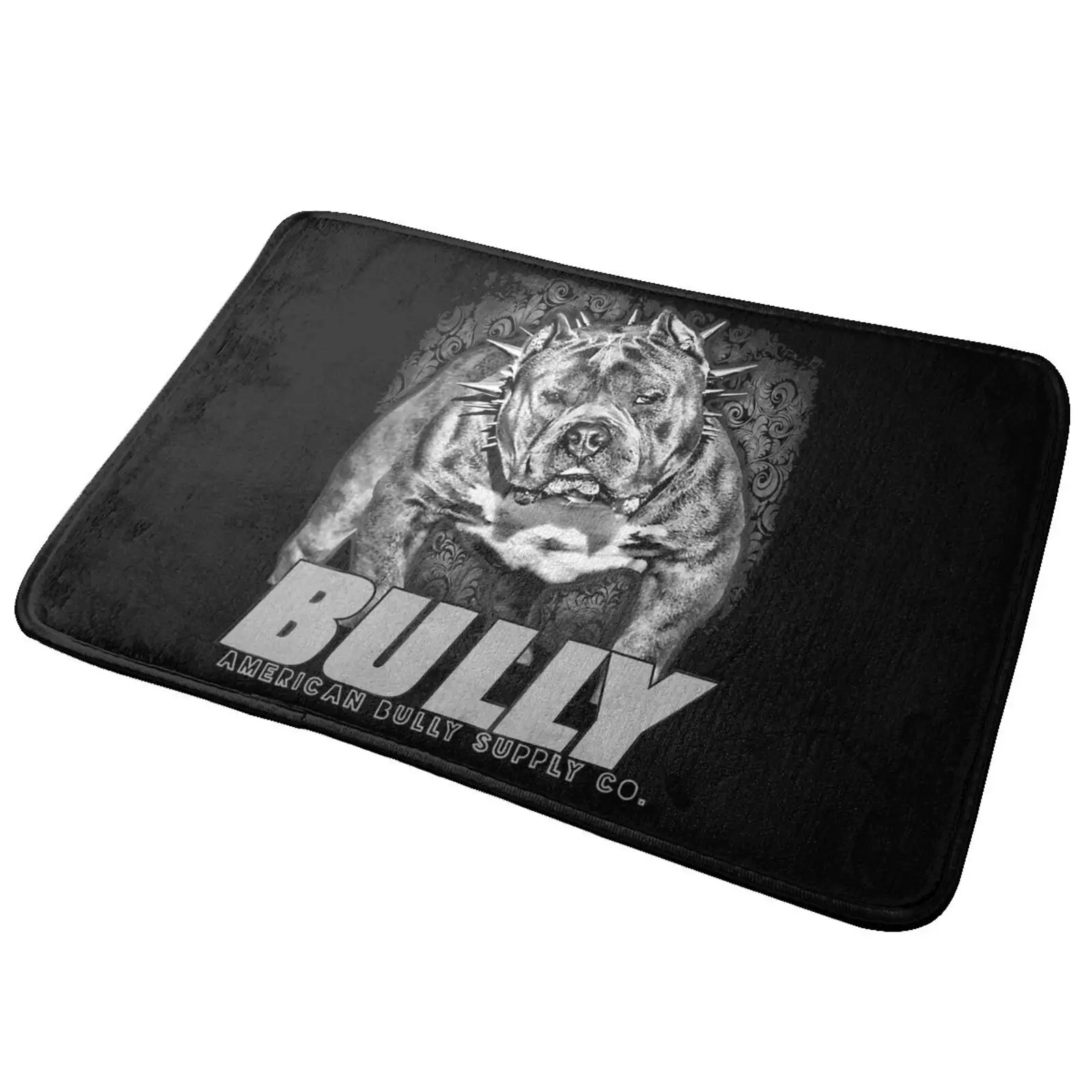 Bully American Bully Pit Bull Mat Rug Carpet New Shaggy Anti-Slip Door Cushio Bath Floor Mat