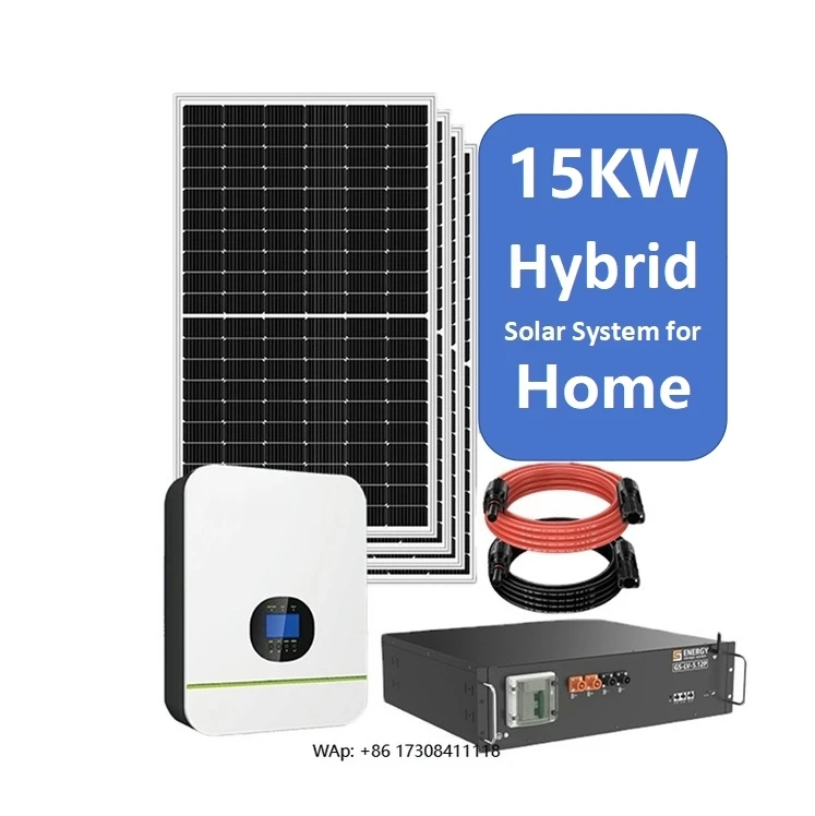 Hybrid 15Kva Complete Solar Panel Energy System for The House Home Farm All in One 15KW Hybrid Solar Power System