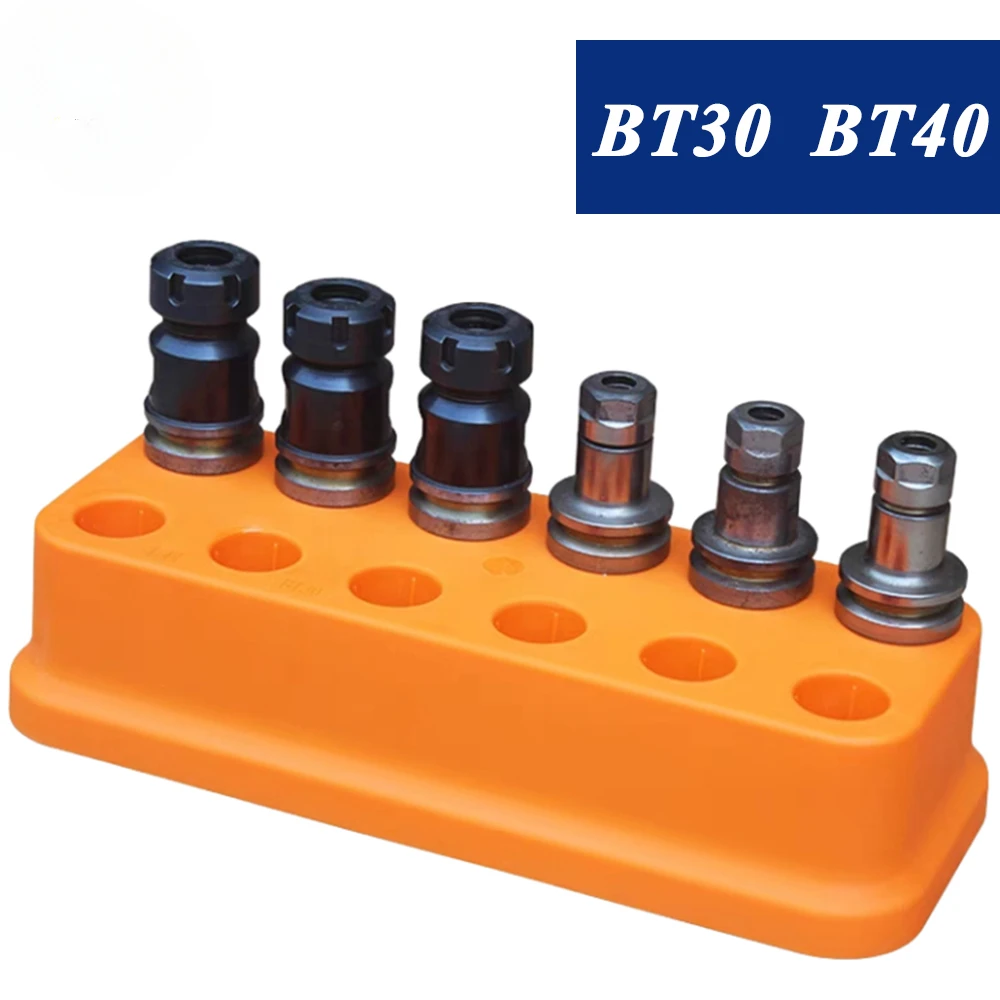 BT30 BT40 Chuck Collecting Box BT40 Tool Holders Plastics Storage Box CNC Mahcine Parts Holders Case BT30