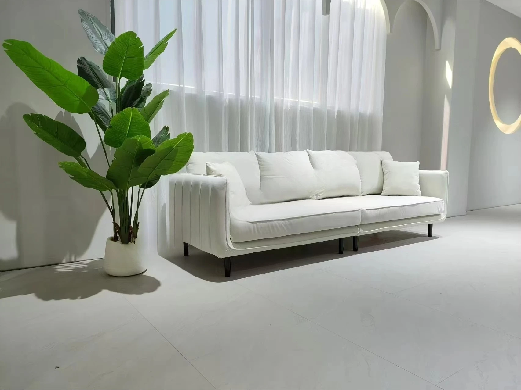 ！@Luxury Indoor Furniture Factory Price Standard Comfort L-Shaped Modular Sofa Chair Set Velvet Living Room Sofas