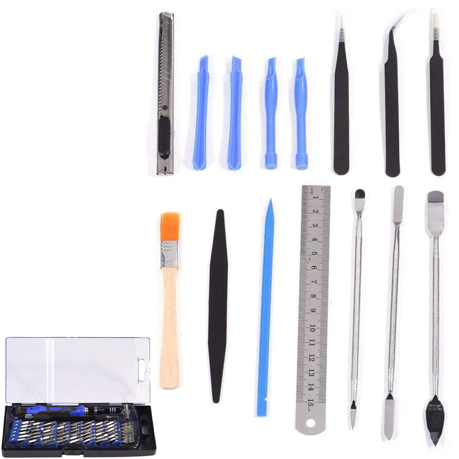 مجموعة أدوات يدوية لإصلاح الفتح الإلكتروني 80 في 1 للهاتف المحمول والكمبيوتر الشخصي