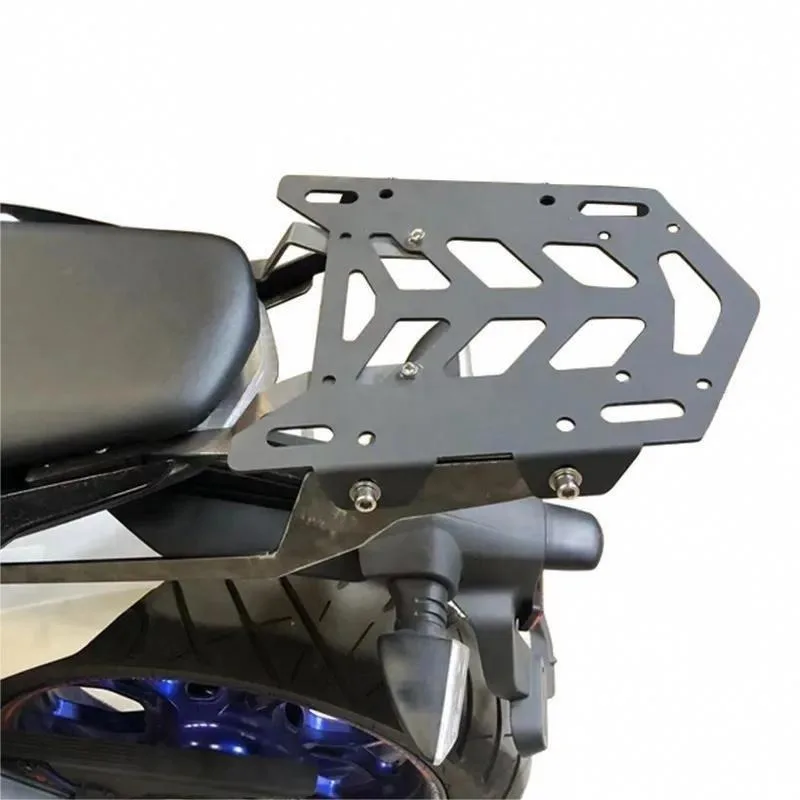 Rear Seat Cargo Carrier Bracket Compatible with Yamaha MT15 MT-15 Motorcycle Tail Box Luggage Rack