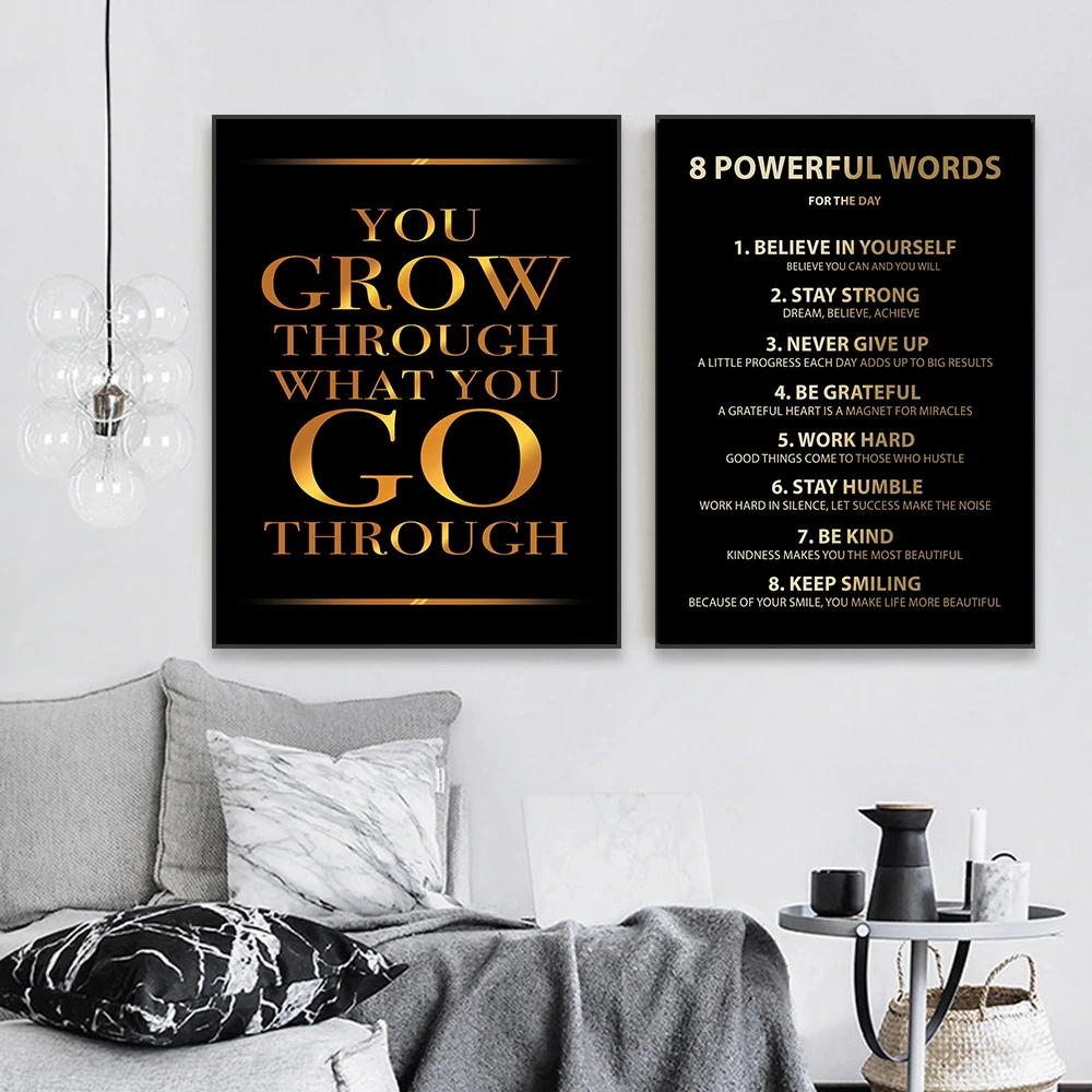 

Motivational Modern Office Poster Rules For Money Poster Prints Success Canvas Painting Living Room Home Decoration