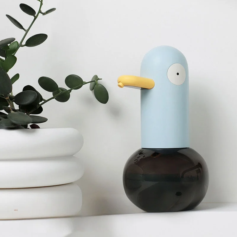Duck Automatic Foaming Soap Dispenser Touchless Hands-Free Dish Children's Cartoon Hand Wash Soap Dispenser for Kitchen Bathroom