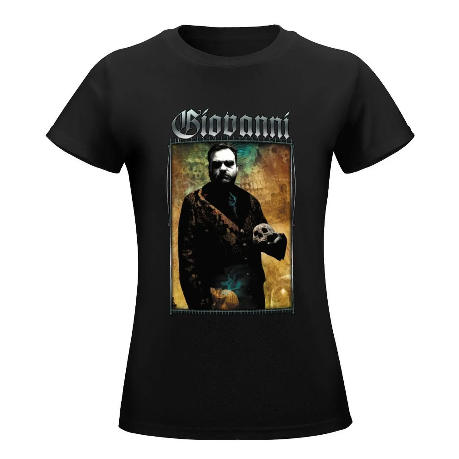 Masquerade Clan: Giovanni V20 T-Shirt summer top aesthetic clothes summer clothes Short sleeve tee Women's summer blouses 2024