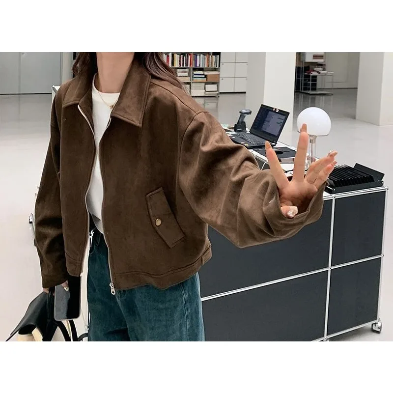 2026 Spring and Autumn American Retro Women's Jacket Top