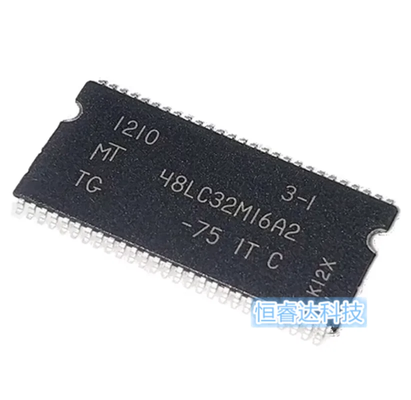 1pcs/lot MT48LC32M16A2P-75 MT48LC32M16A2 MT 48LC32M16A2 TG-75C TSOP-54