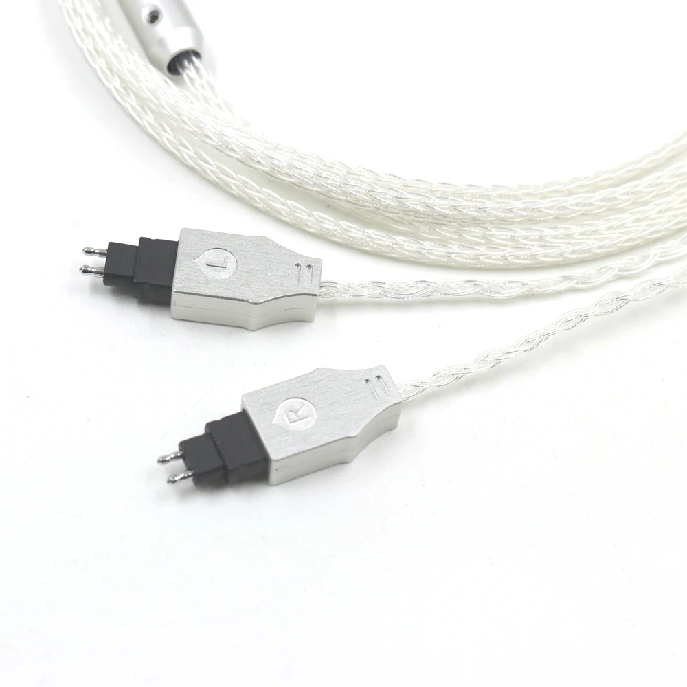 16 Core เงิน Balanced 2.5มม.4.4 6.5 XLR สายหูฟังโทรศัพท์สำหรับ Sennheiser HD580 HD600 HD650 HD25 HD660S Hd565 Hd545หูฟัง