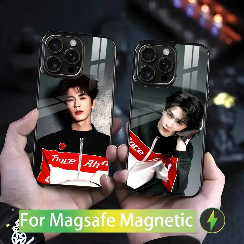 

2026 New Z-Zhanglinghe Phone Case For IPhone 17 16 15 14 13 12 11 Pro Max Plus Mini Magsafe Mirror Wireless Magnetic Cover