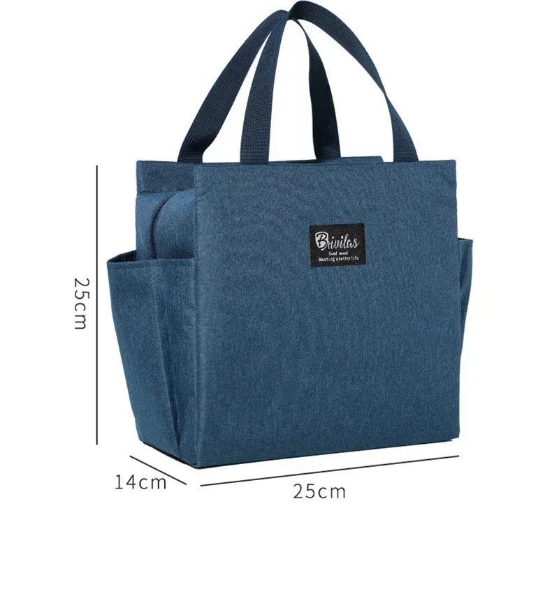 Custom Name Insulated Lunch Bag Lunch Box Thermal Food Bags for Travel Work School Personalized Gift for Her Reusable Picnic Bag