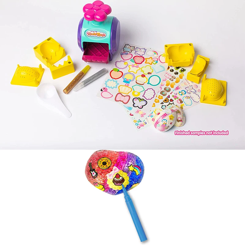 Juegos de manualidades de juego mágico Mache Original, juguetes para niñas, herramientas de fabricación de papel DIY, juegos creativos para