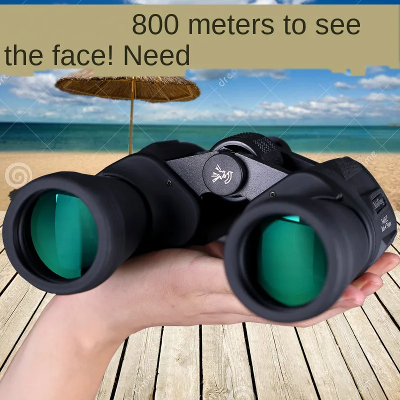 Telescope 20x50 Binoculars High-definition Green Film Military Adult Outdoor Concert Binoculars Monocular Telescope