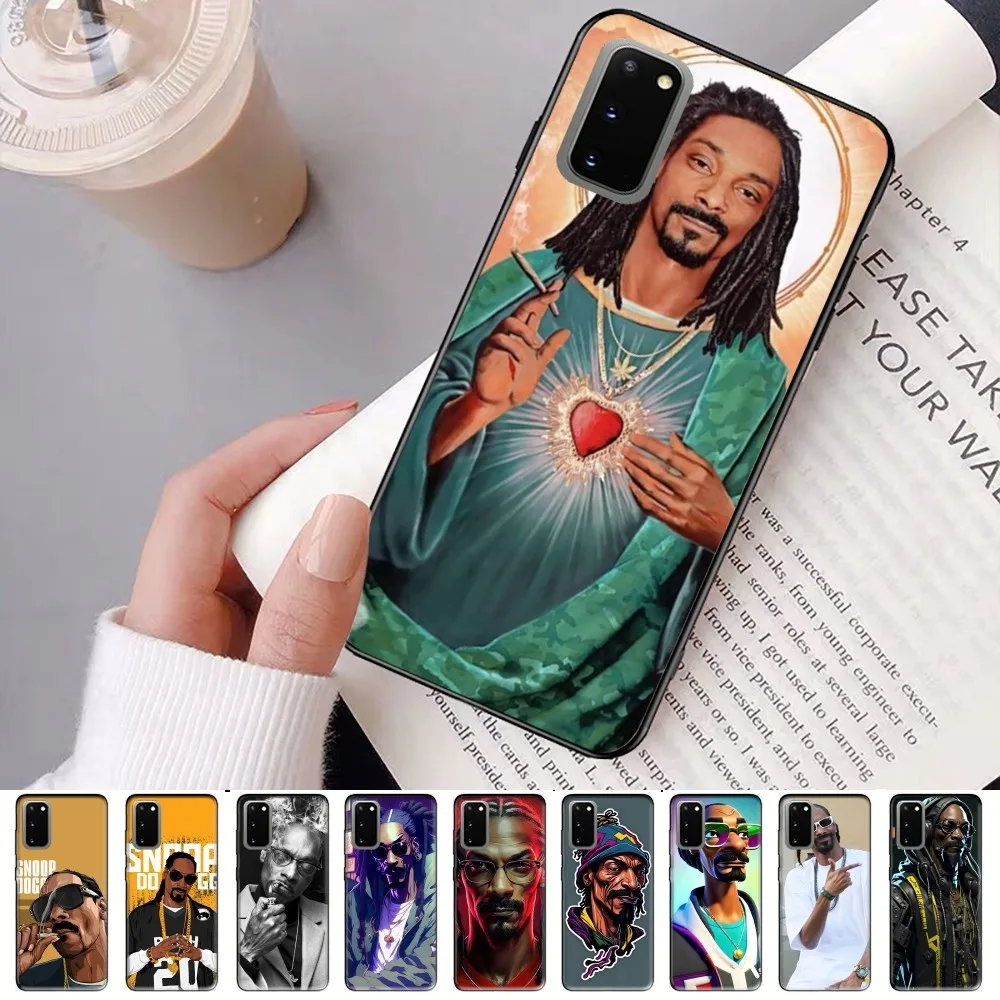 S-Snoop D-Dogg Rapper Phone Case For Samsung S 9 10 20 21 22 23 30 23plus lite Ultra FE S10lite Fundas