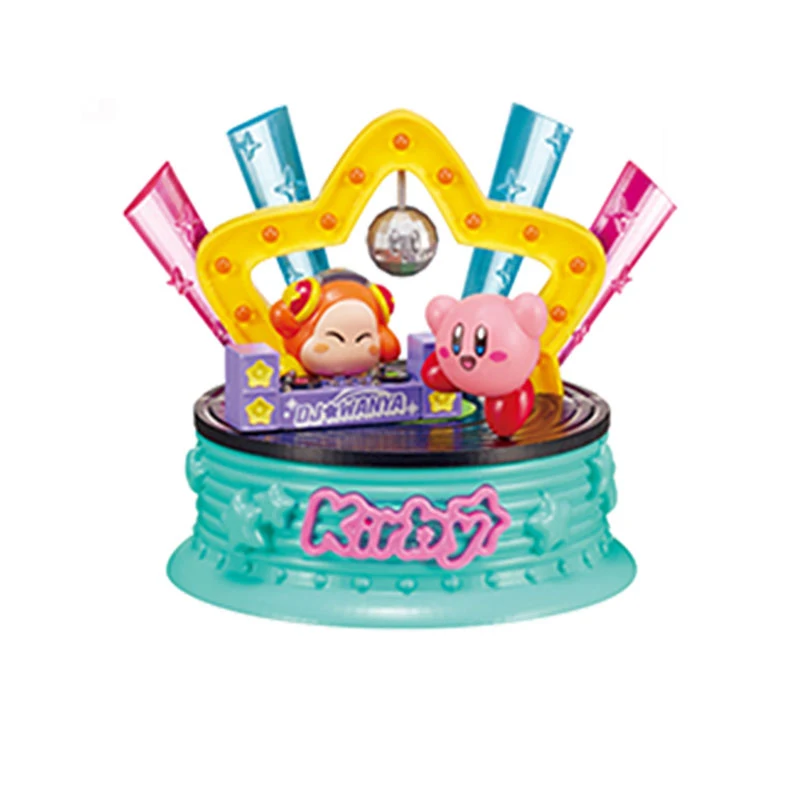 Gioco di animazione Kirby originale Giocattoli periferici Kirby in Pop City Collezione di figure di modello di azione anime Gacha Gashapon in scatola