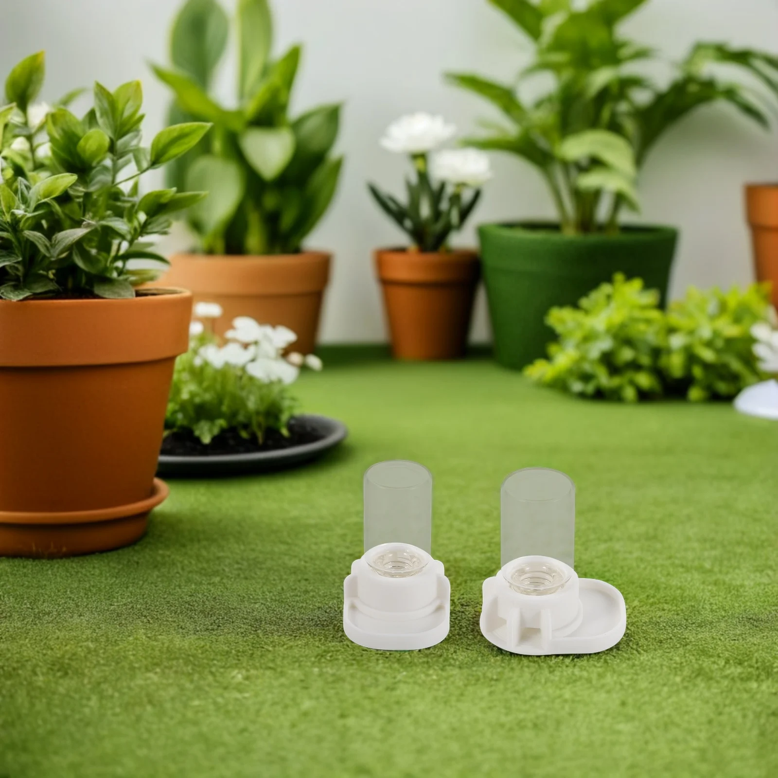 

2pcs Water Feeder: Transparent 3Ml Ant Watering Station For Garden Formicarium Reusable Ant Feeding Cup For Easy Hydration