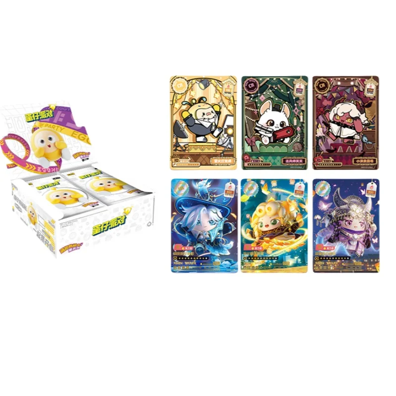 Kayou – carte de Collection authentique Egglet Party, mignonne, Pack tendance, ensemble de cartes Cr de 4e édition avec une Collection de cartes authentiques en boîte