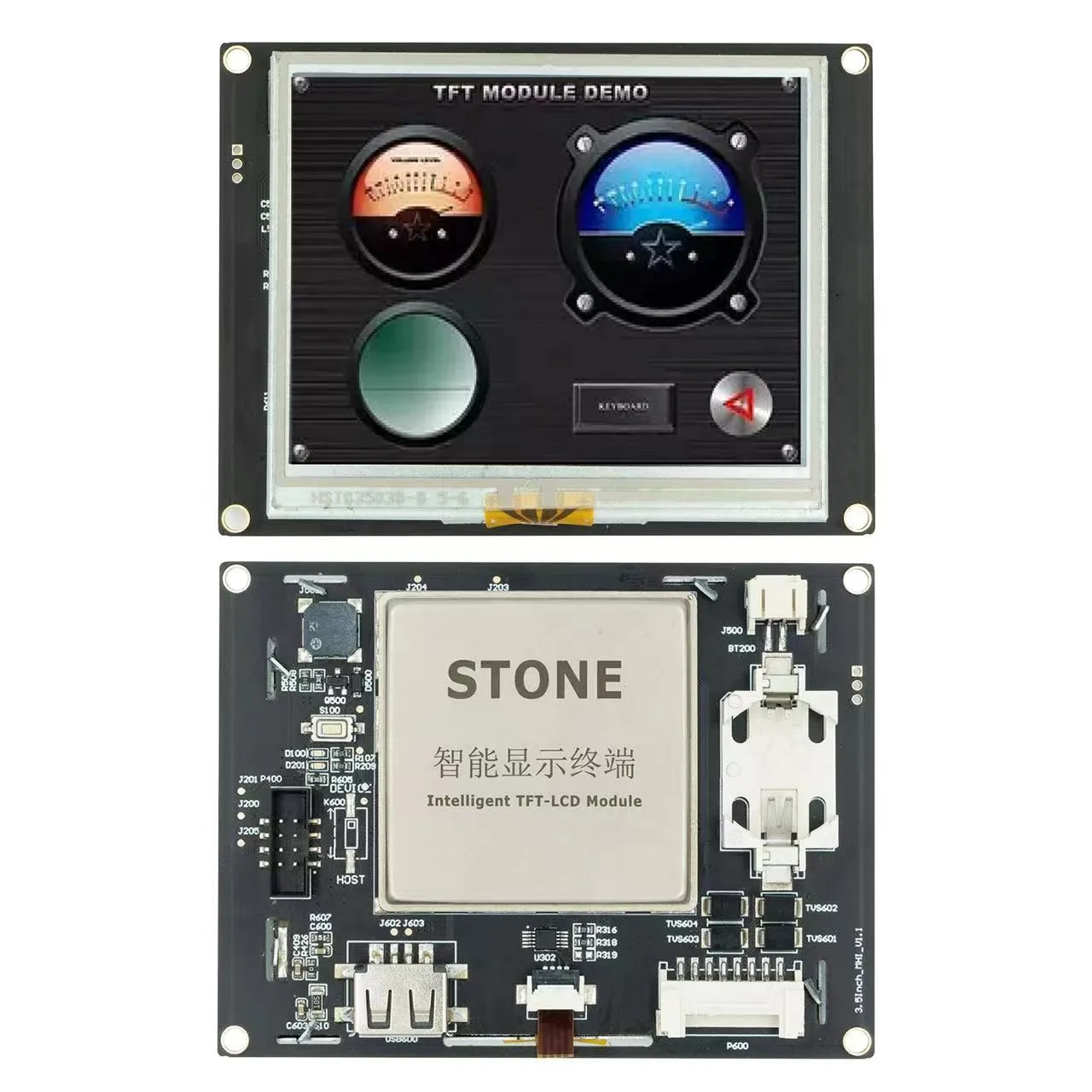 

3.5 TFT Touch Display LCD module Windows system PC or MacOS PC, or you can also design on website version directly