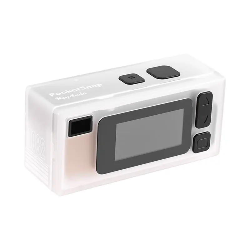 Built-In Flash 1080P Full HD Mini Keychain Thumb Camera 70.2° Wide Angle Lens TFT LCD Screen Retro CCD Recorder