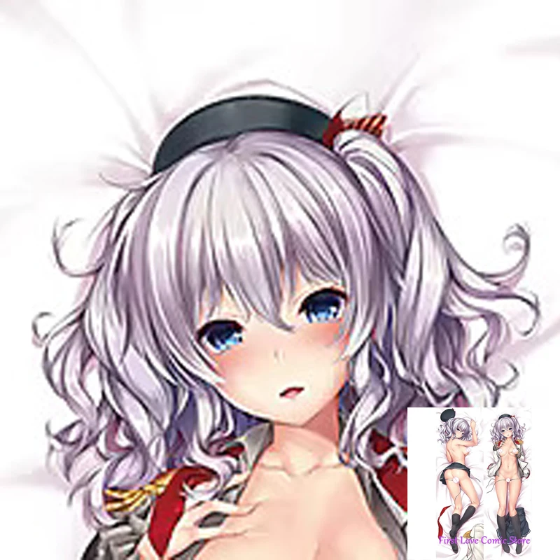 

Dakimakura Kashima Seductive Giant Breasts Double Sided Print Life-size Body Pillow Cover Decoration